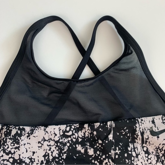 Nike Swim High Neck Mesh Bikini Top Large - Picture 3 of 7